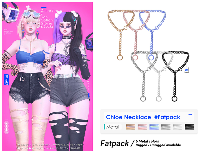 MIWAS / Chloe Necklace #FATPACK