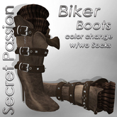(SP) Biker Boots -brown-