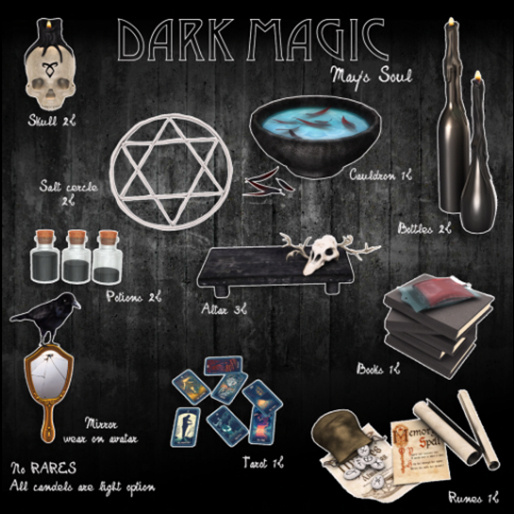 *May's Soul* Dark Magic Runes