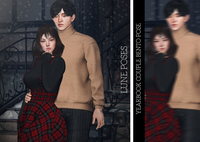 {{ LUNE }} YEARBOOK COUPLE BENTO POSE