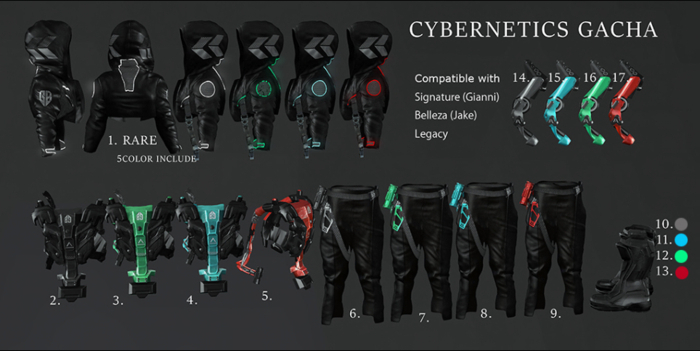 ::GB:: Cybernetics Power arm (Gianni) L.Green