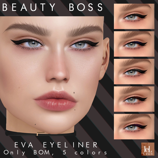 {BEAUTY BOSS} Eyeliners 5 colours {Evo X}