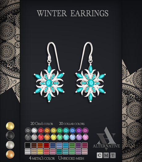[AlternatiVe] Winter Earrings