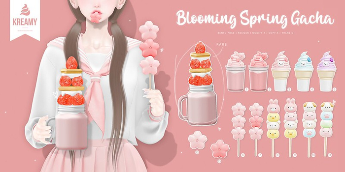 KREAMY. blooming spring gacha : 10