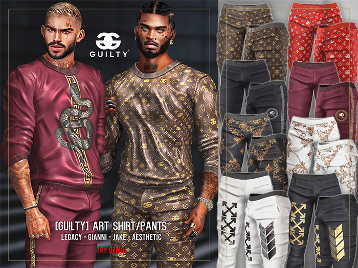 GUILTY 052 Art Pants FATPACK