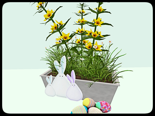 [AE] Garden Store - *SALE* ! Bunny Planter -Yellow