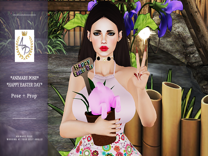 *Animare Poses* - Happy Easter Day Pose - Wear Me & Touch