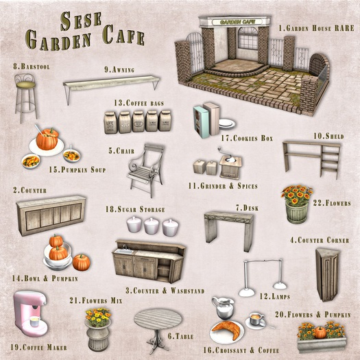 1.Sese_Garden Cafe_Garden House RARE