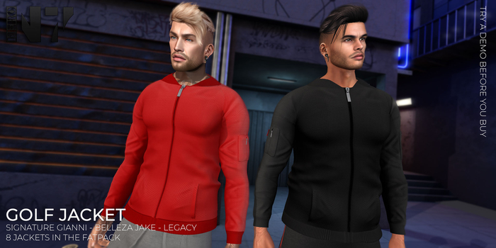 Nero - Golf Jacket - FATPACK