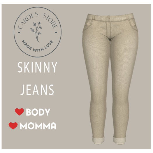 Skinny Jean Nude
