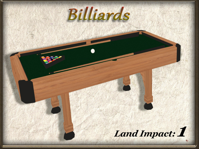 Billiards (1 Li) Full Perm