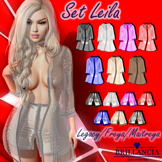 BRILLANCIA- Set Leila FULL PACK