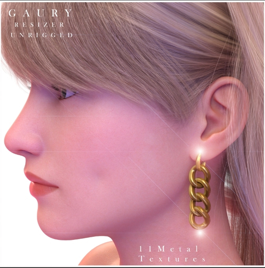 GAURY Chain Earrings -Fatpack