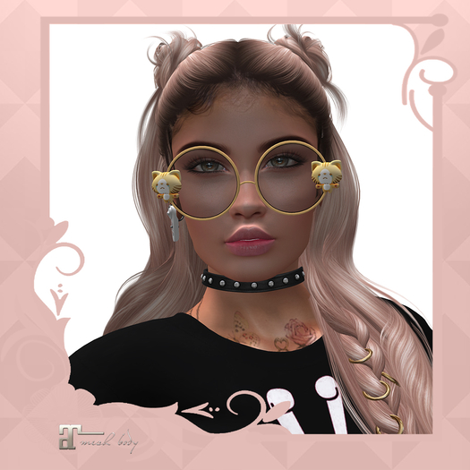 V2V ROUND GLASSES CRYING CAT (add me )