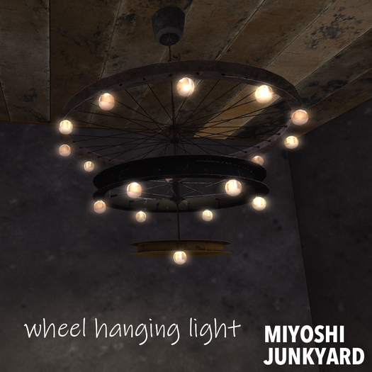 [MJY] wheel hanging light