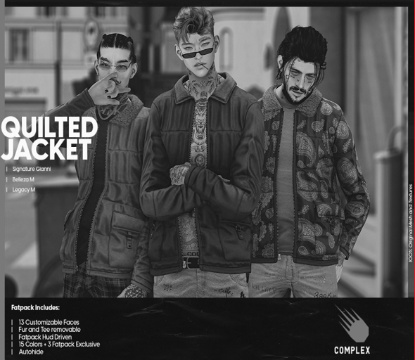 [COMPLEX] QUILTED JACKET - DEMO