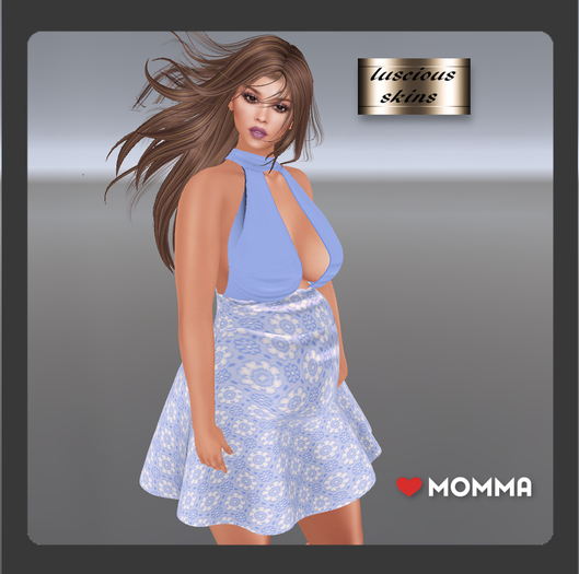 Circa Baby blue alter neck dress LoveMomma