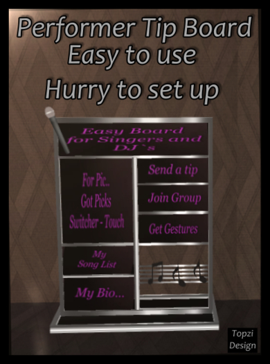 Easy Performer Tip Board Silver