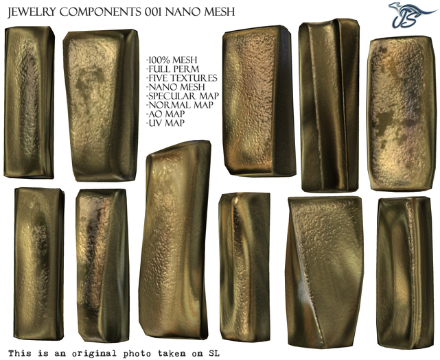 J.S. - JEWELRY COMPONENTS 001 - NANO MESH