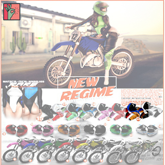 (New): Motorsport Biker Pants - Tiger (Rez&Open)