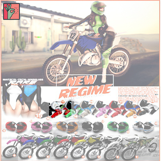 (New): Motorsport Biker Pants - Rad (Rez&Open)