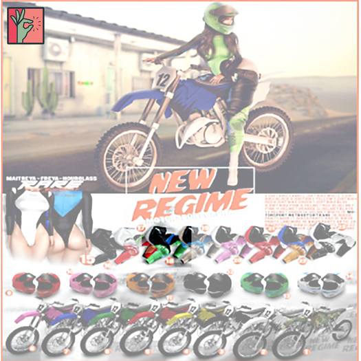 (New): Motorsport Biker Pants - Limewire (Rez&Open)