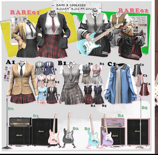 DAMI_9:00AM~4:30PM GACHA _B3 /maitreya