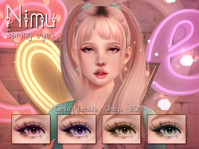 NIMU - Spring eyes - Pink