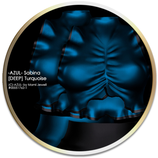 -AZUL- Sabina [DEEP] Turquoise