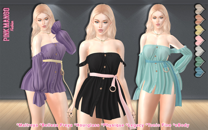 *Pink Mango* Maya Dress