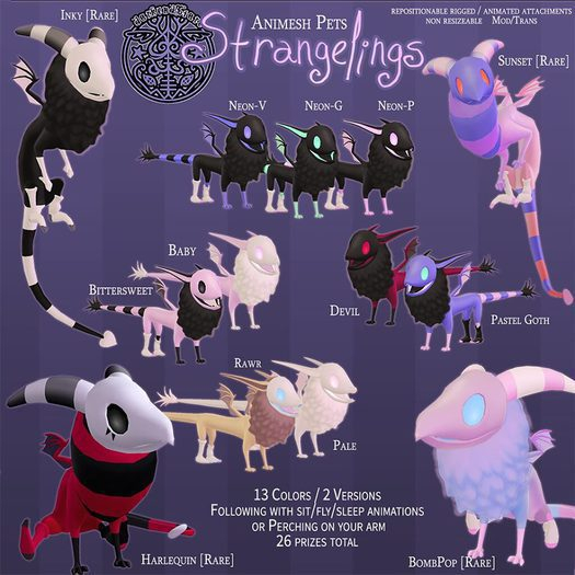 darkendStare. Strangelings [Neon-P] (Perch)