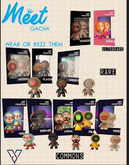 ::VOND:: MEET GACHA - INFERNO RARE  (wearme)