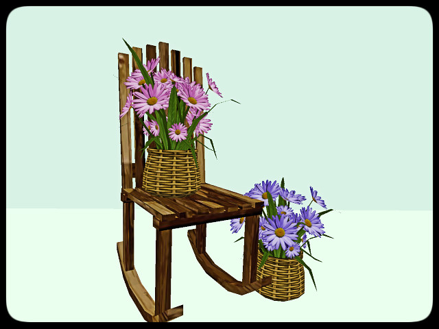 [AE] Garden Store - Camden Rocking Chair - pink
