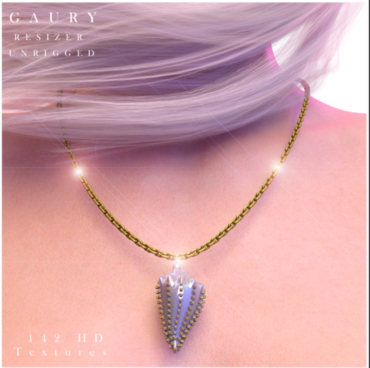 GAURY SEA SHELL NECKLACE-FATPACK