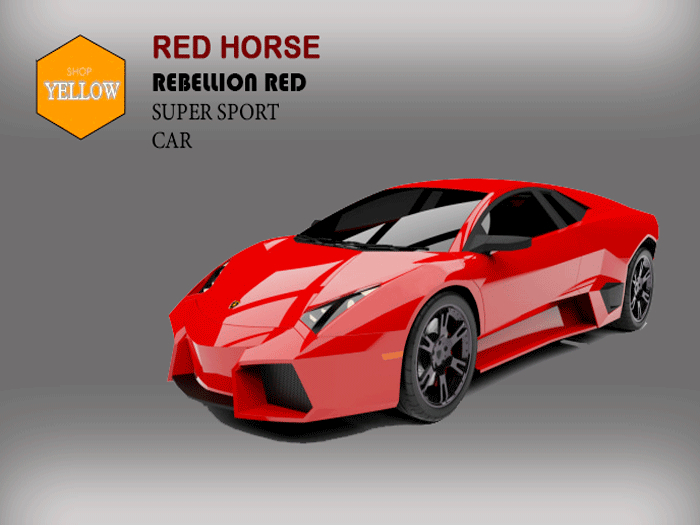 REBELLION RED Super-Car