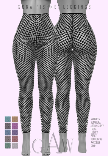 !!! PROMO !!! GAW Sona Fishnet Leggings DEMO