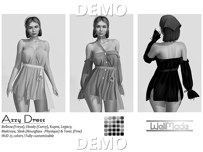 [WellMade] Azzy Dress DEMO
