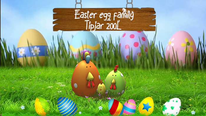 easter  egg fam tipjar