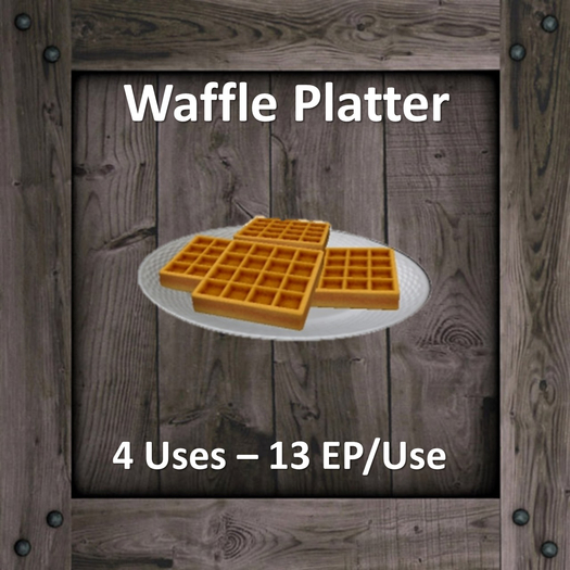 DFS Waffle Platter (Texture)