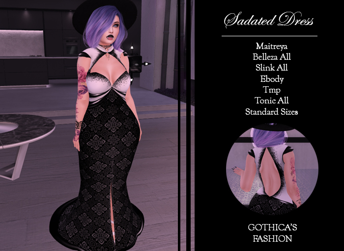 {Gothica} Sadated Dress