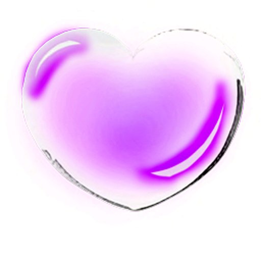 :IN Designs: Heartbubble Purple emitter