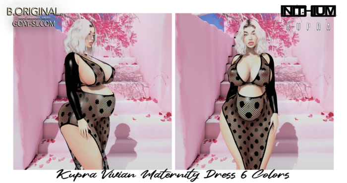 B.ORIGINAL. KUPRA VIVIAN WARD DRESS - 7 COLORS DEMO