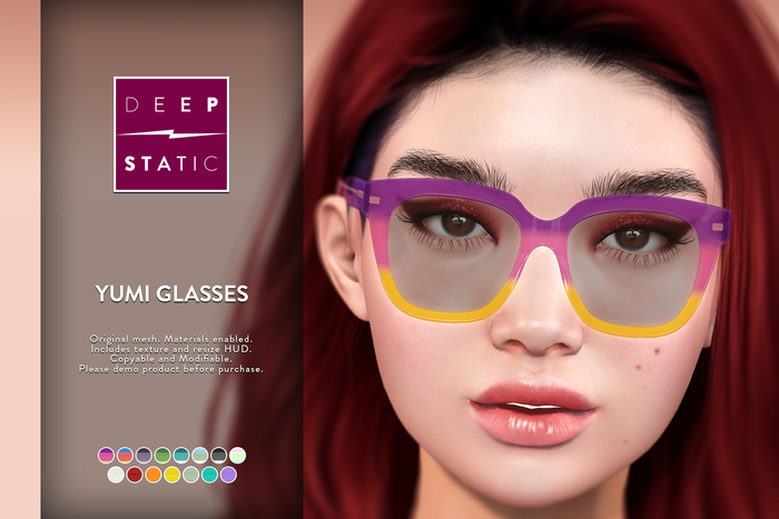 Yumi Glasses by DEEP STATIC
