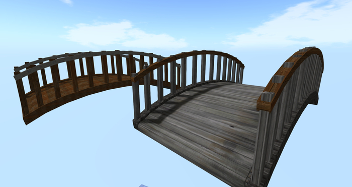 Simple Wooden Bridge *Mesh*