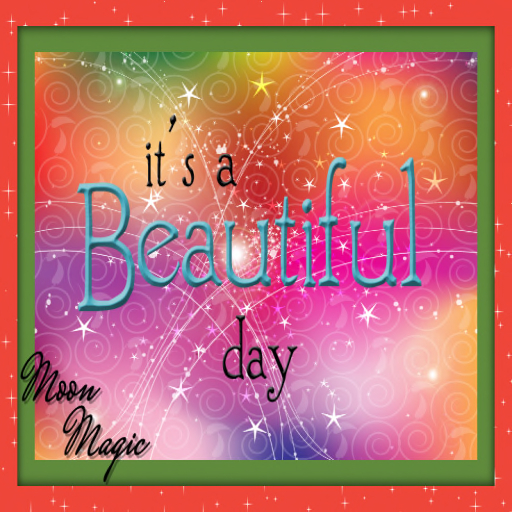 BB Beautiful Day Blue Decal