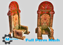 Mesh Place - Ancient Bronze Throne - Full Perm Mesh
