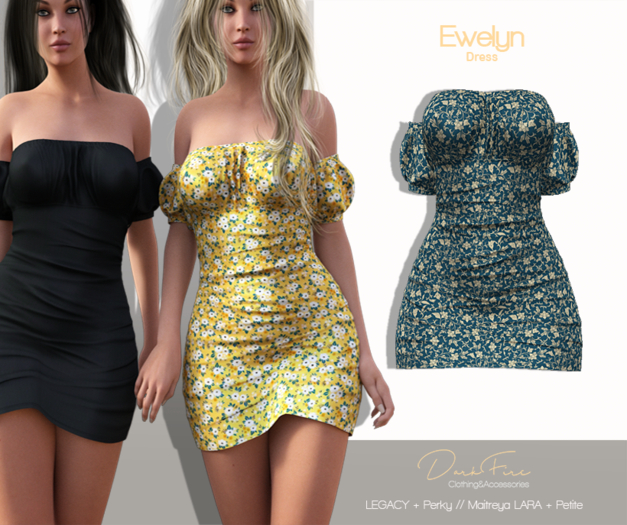 DarkFire Ewelyn dress-pattern#02