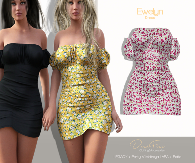 DarkFire Ewelyn dress-pattern#07