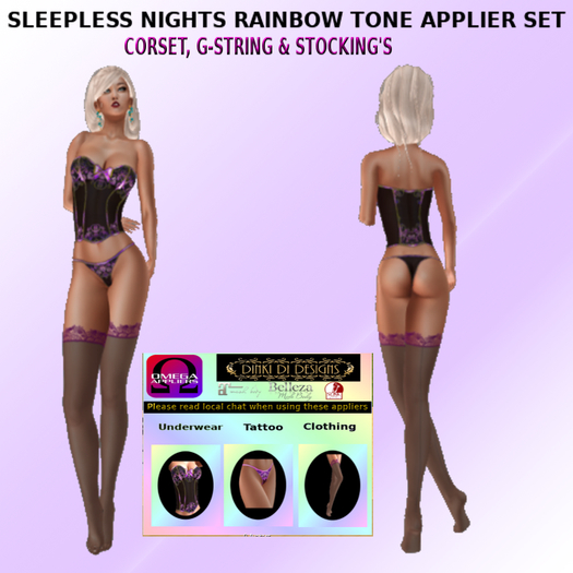 SLEEPLESS NIGHT RAINBOW APPLIER SET