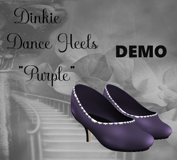 DEMO LP *Dinkie* Pumps Ball PURPLE